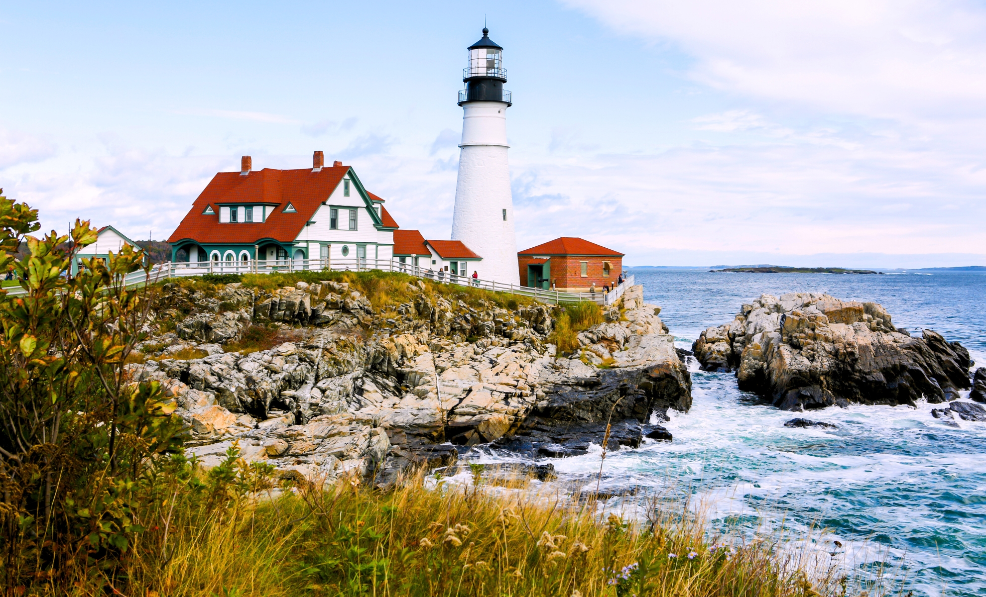 Phare Portland Head, Cape Elizabeth, Maine, États-Unis