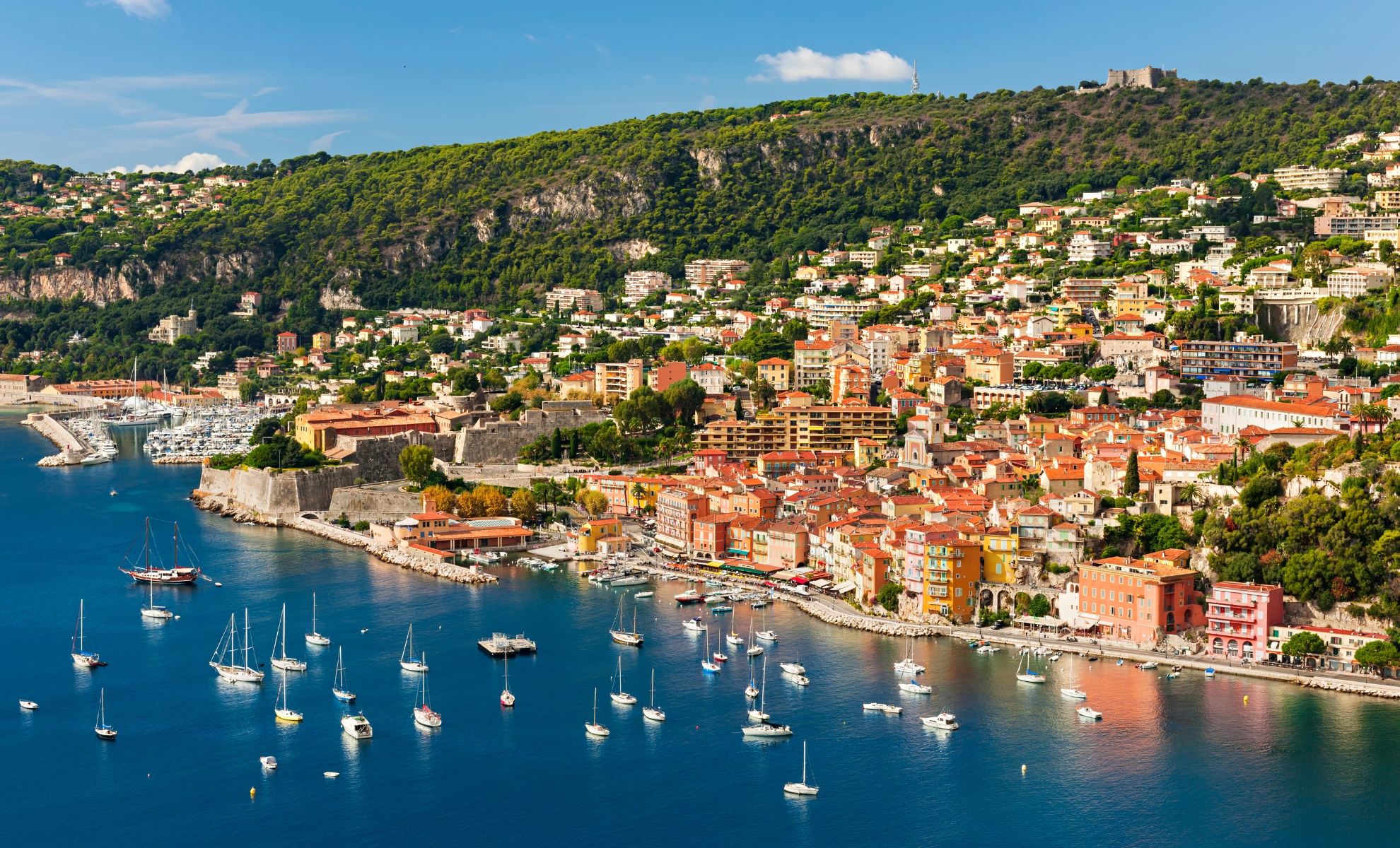 Villefranche-Sur-Mer, Côte d'Azur, France