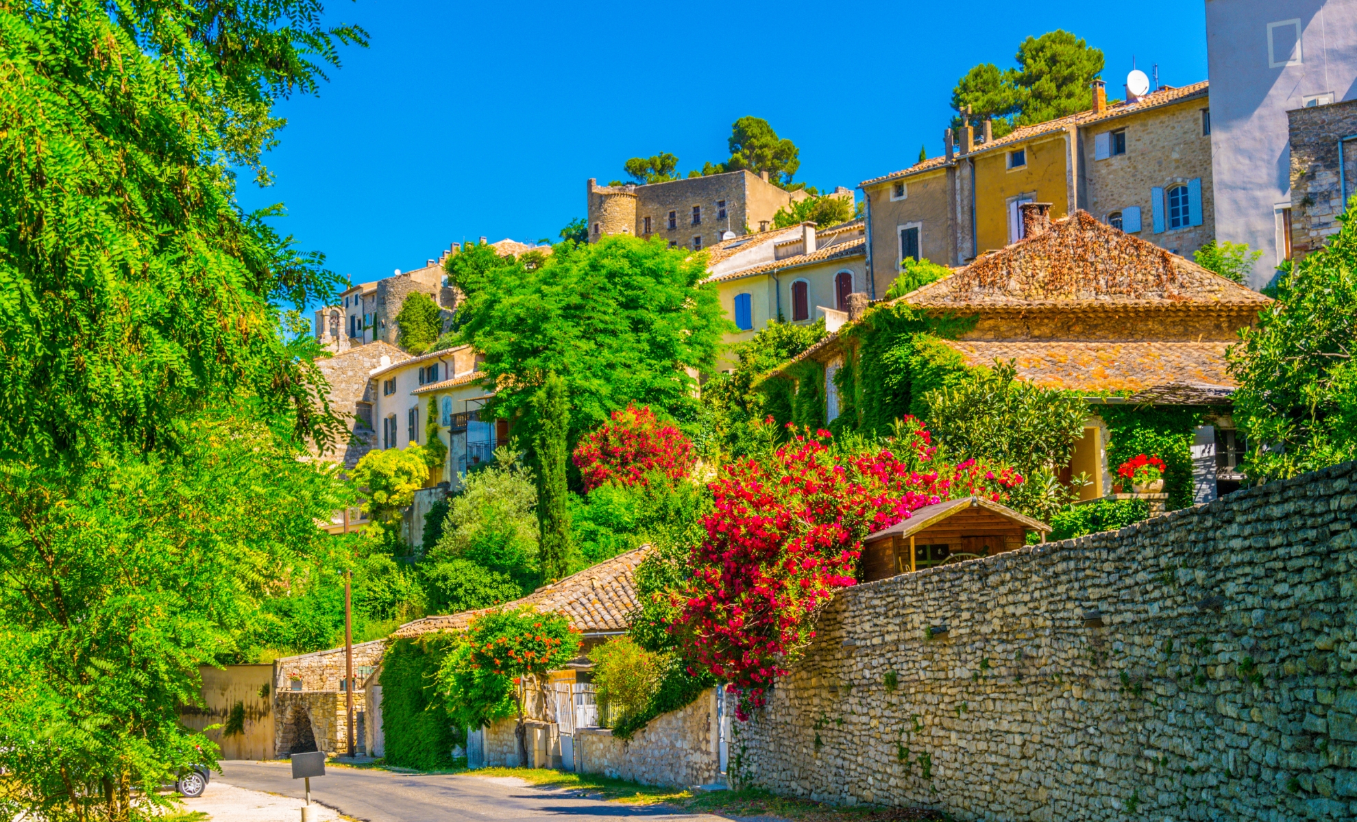 Ruelle de la ville de Ménerbes