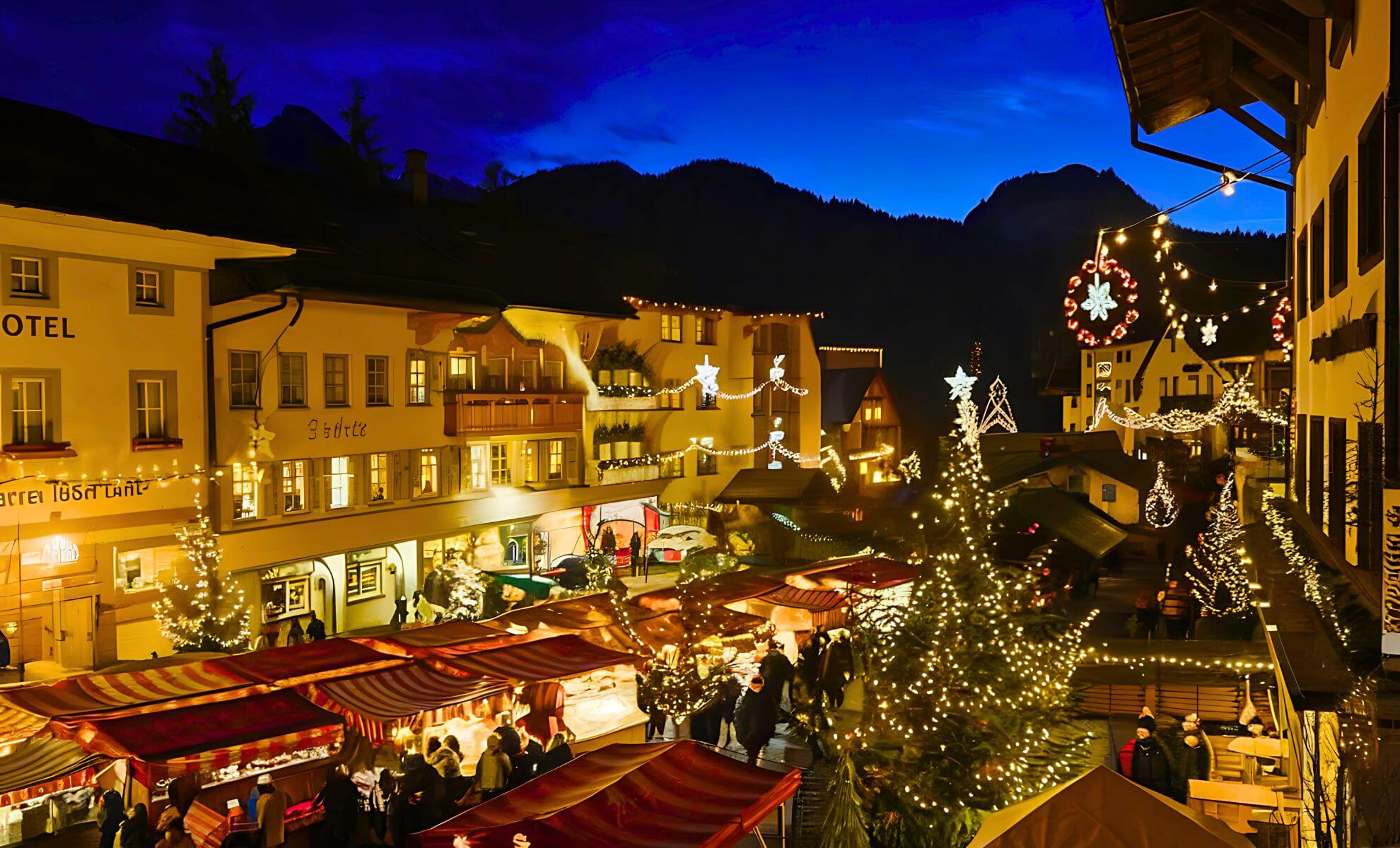 Marché de Noël autour du Lac Léman