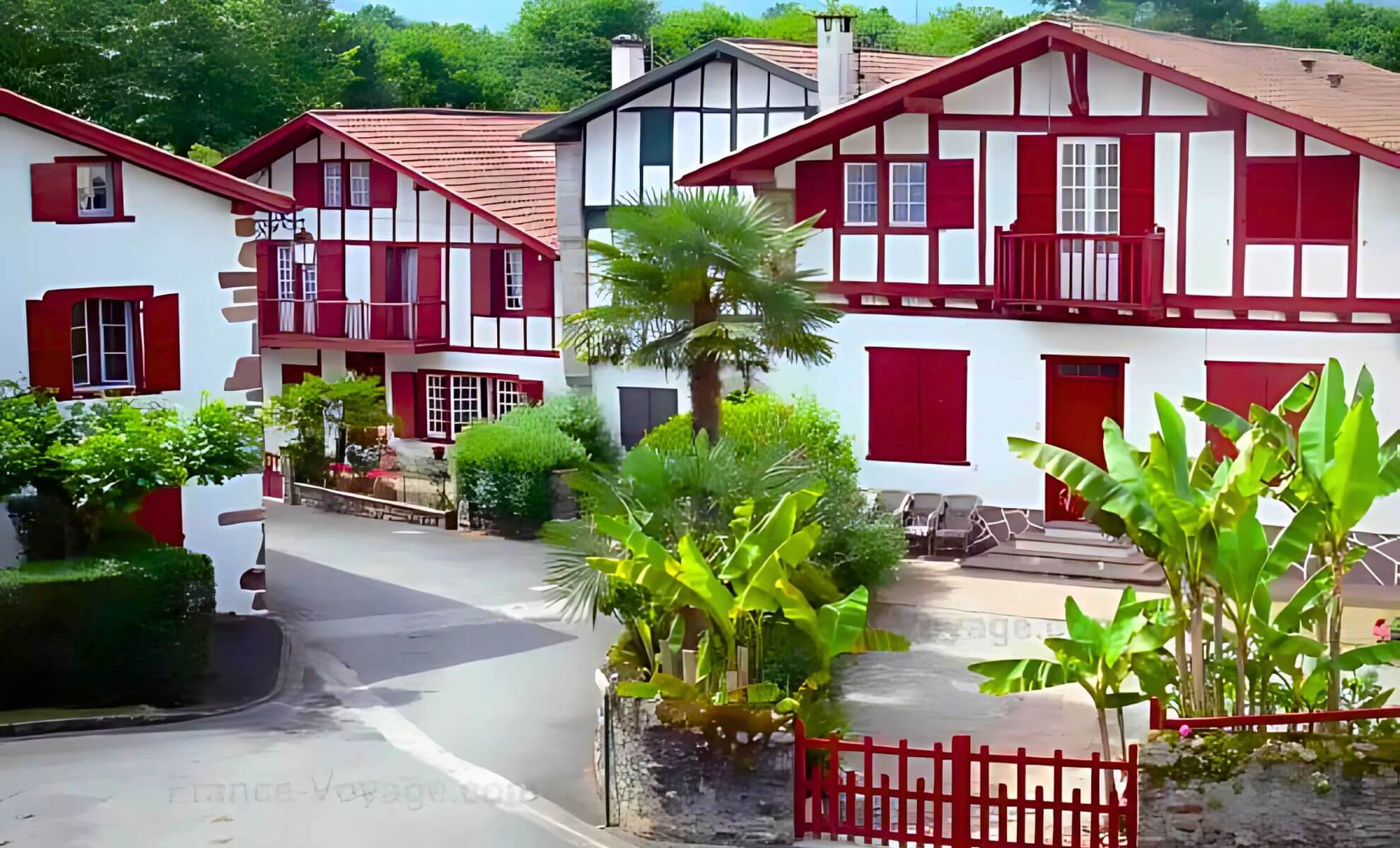 village d'Ainhoa au Pays basque