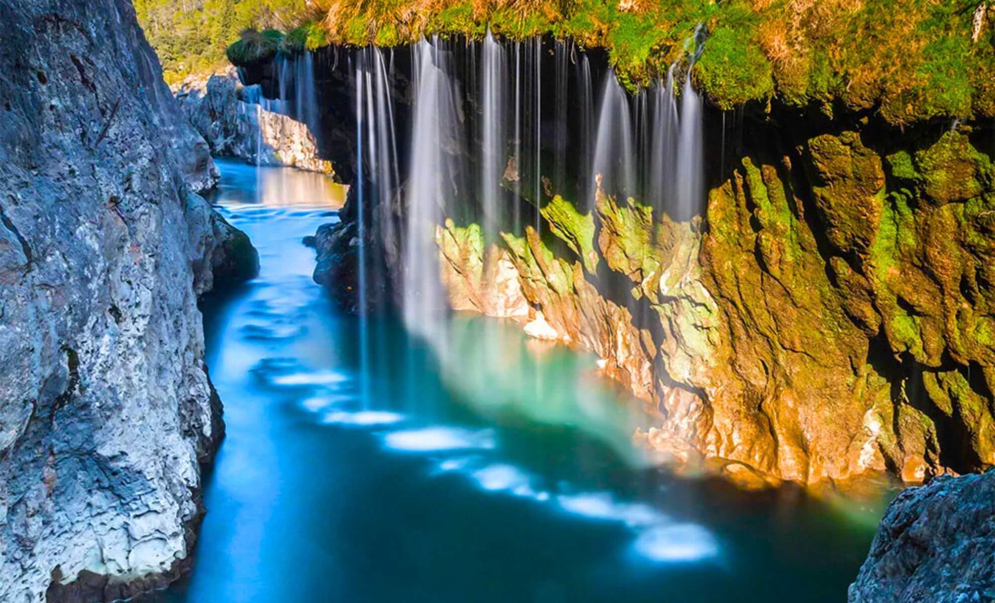 Les gorges de l'Hérault