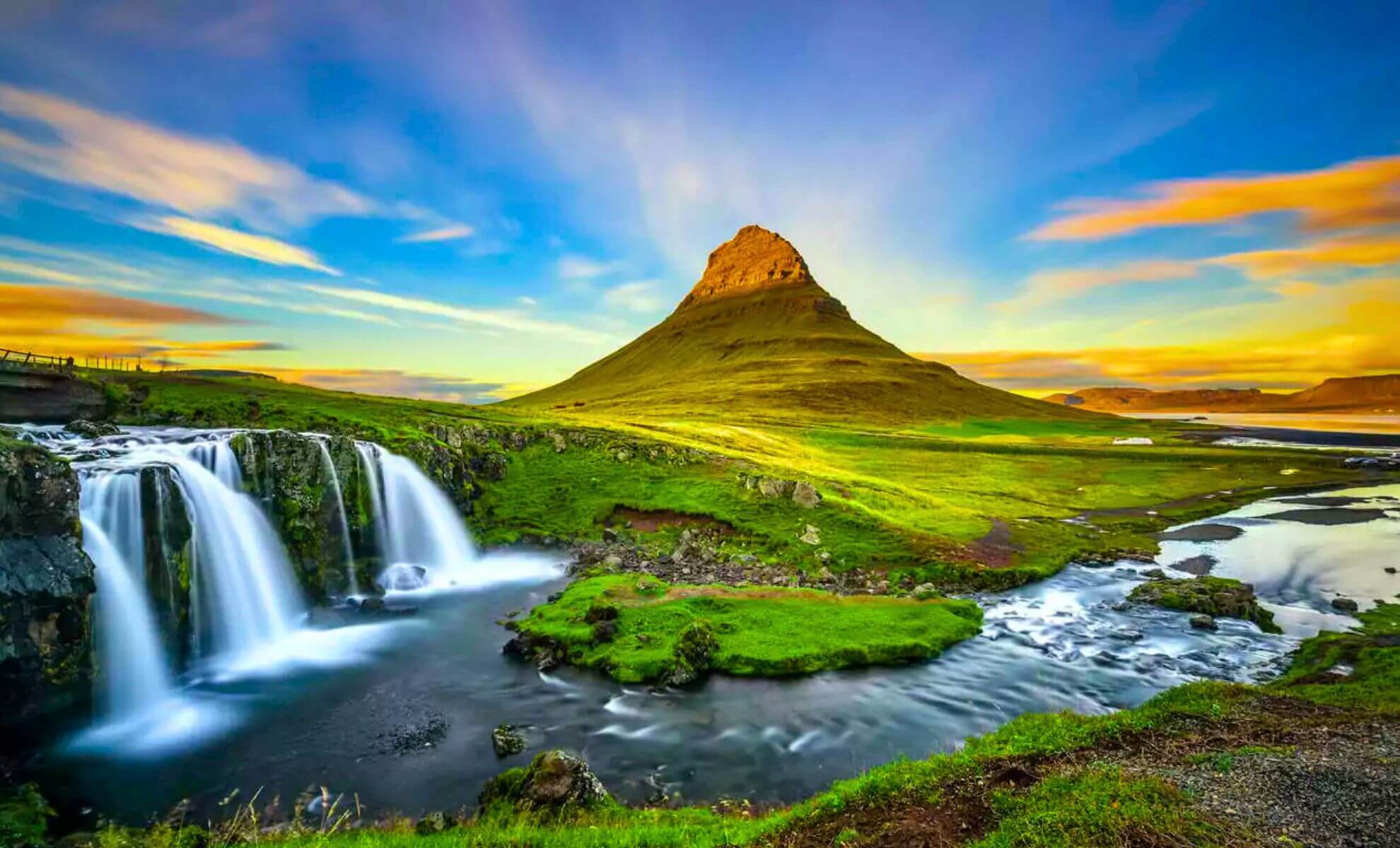 Paysage naturel en Islande