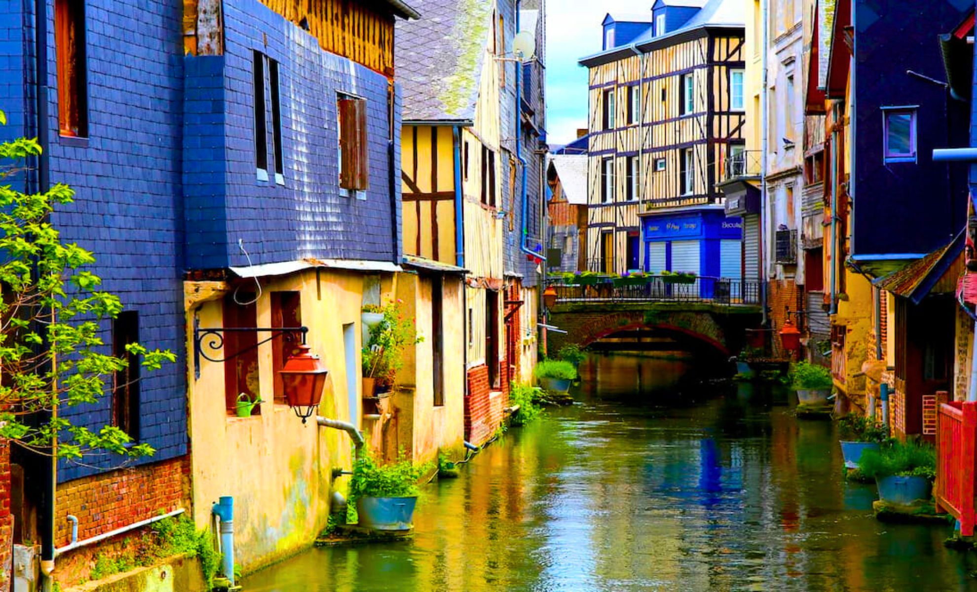 La ville de Pont-Audemer