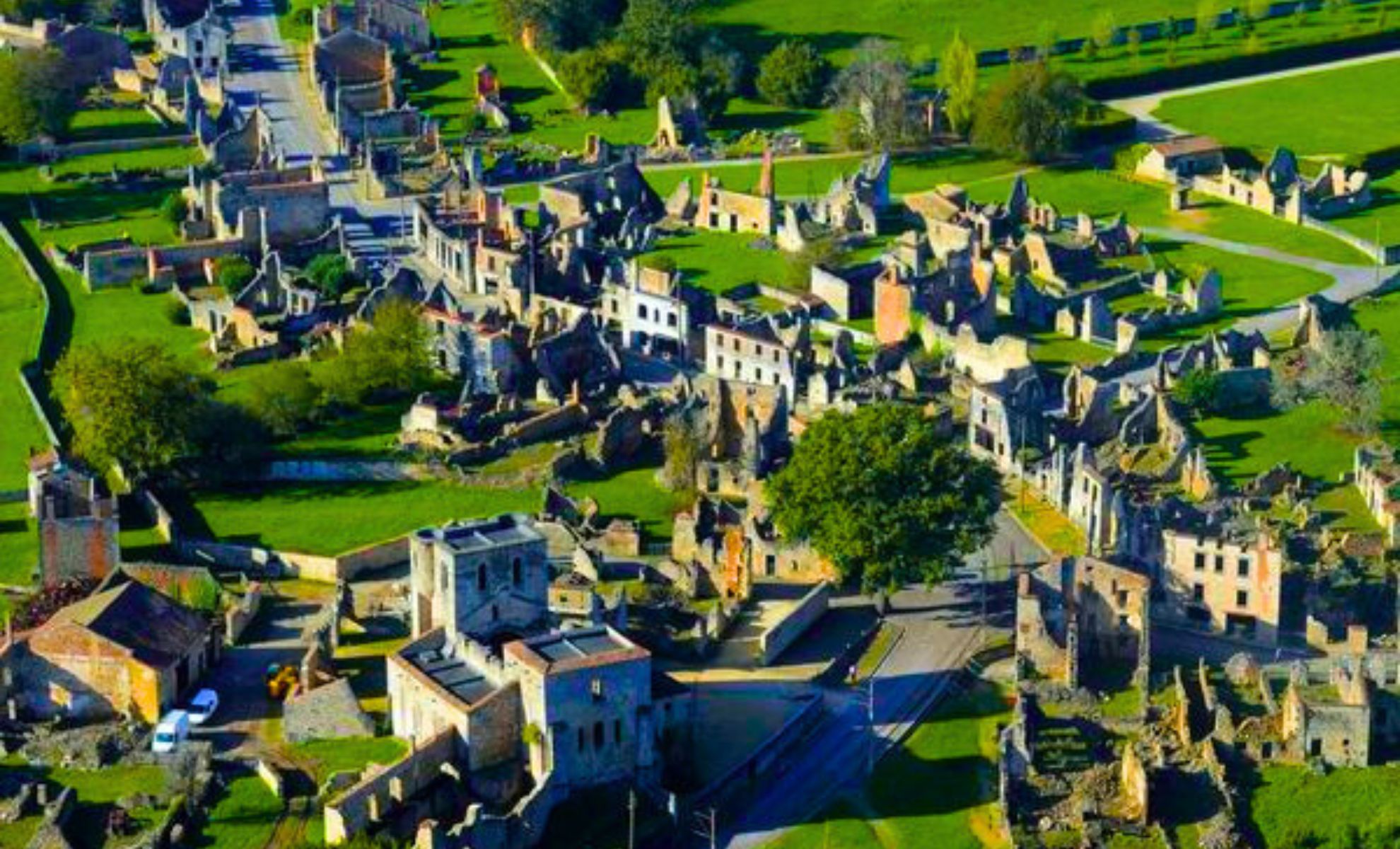Le village d'Oradour-sur-Glane