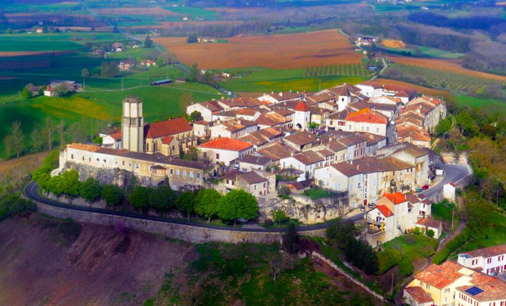 Le village de Tournon-d’Agenais