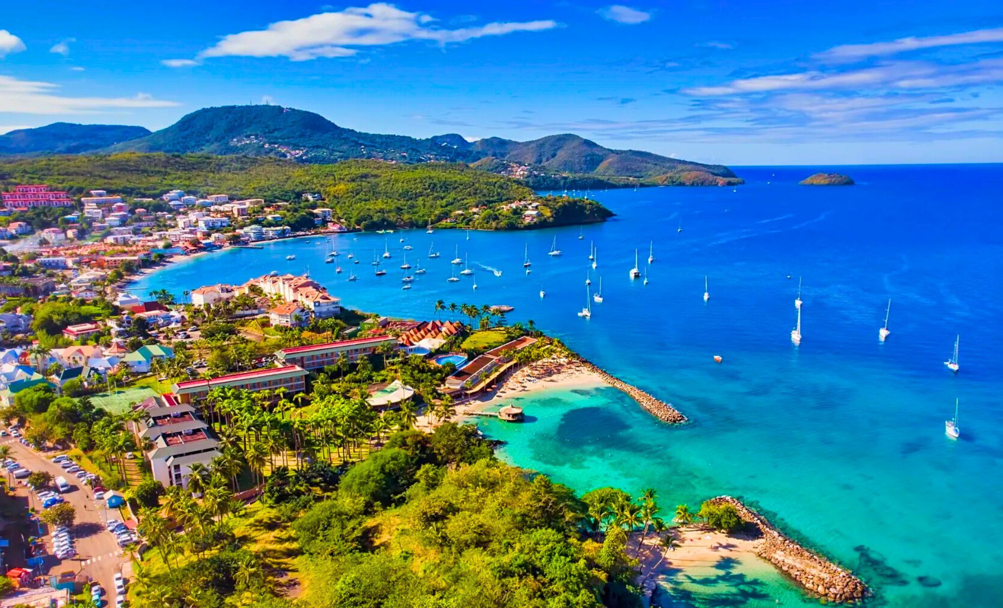 Un village en Martinique