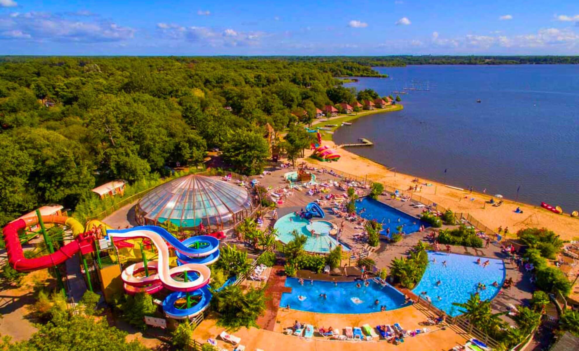 Camping familial dans les Landes