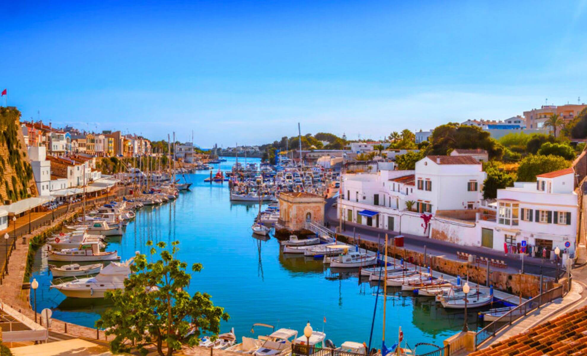 Ciutadella, sur l'île de Minorque