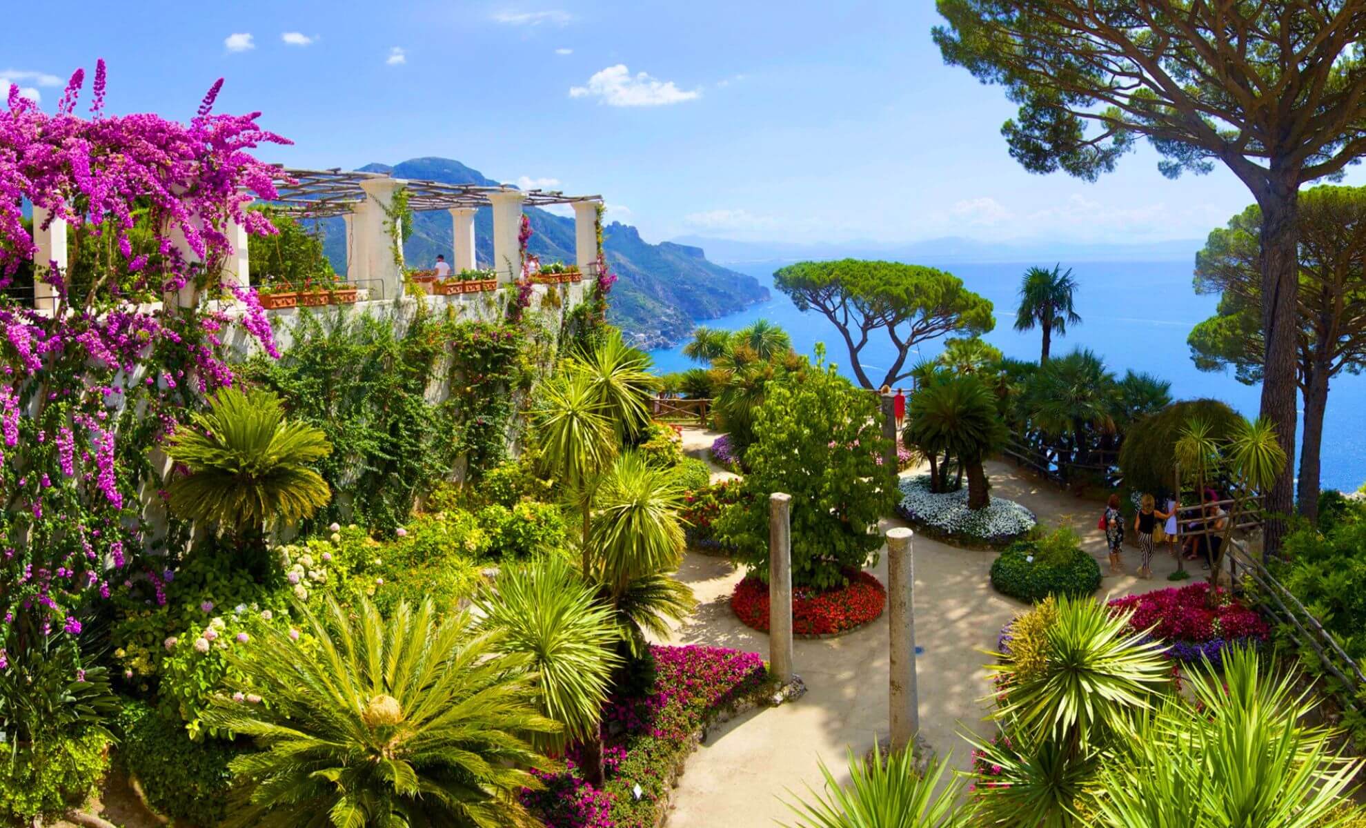 La Villa Rufolo et son jardin suspendu