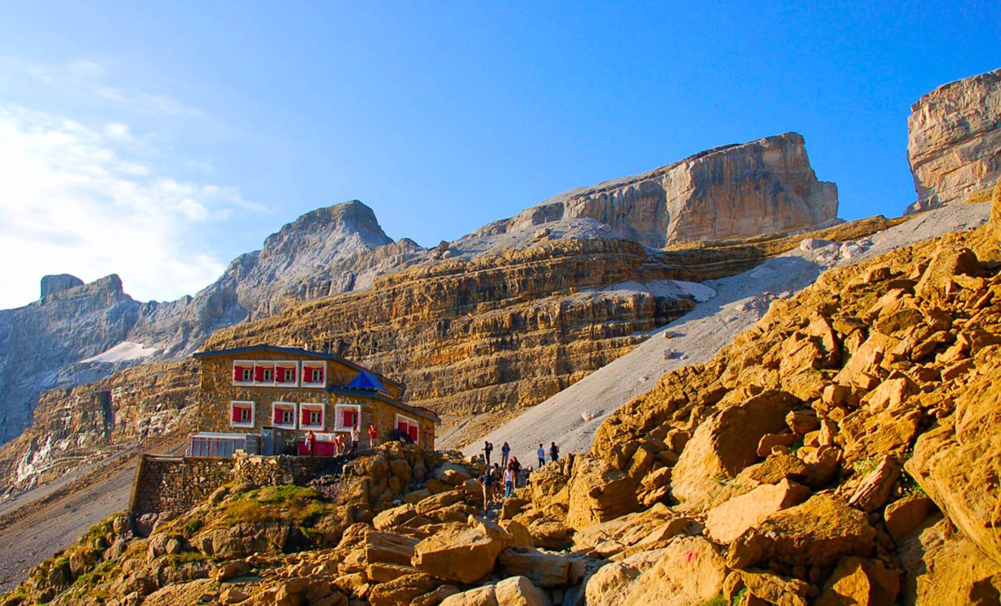 La brèche de Roland dans les Pyrénées