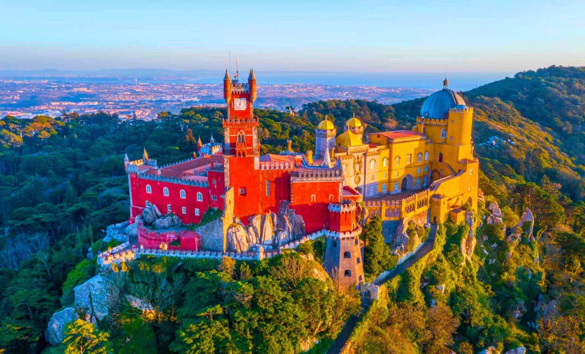 La ville de Sintra au Portugal
