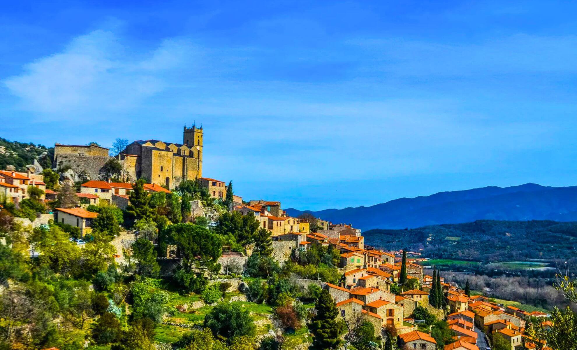 Le village d'Eus dans les Pyrénées