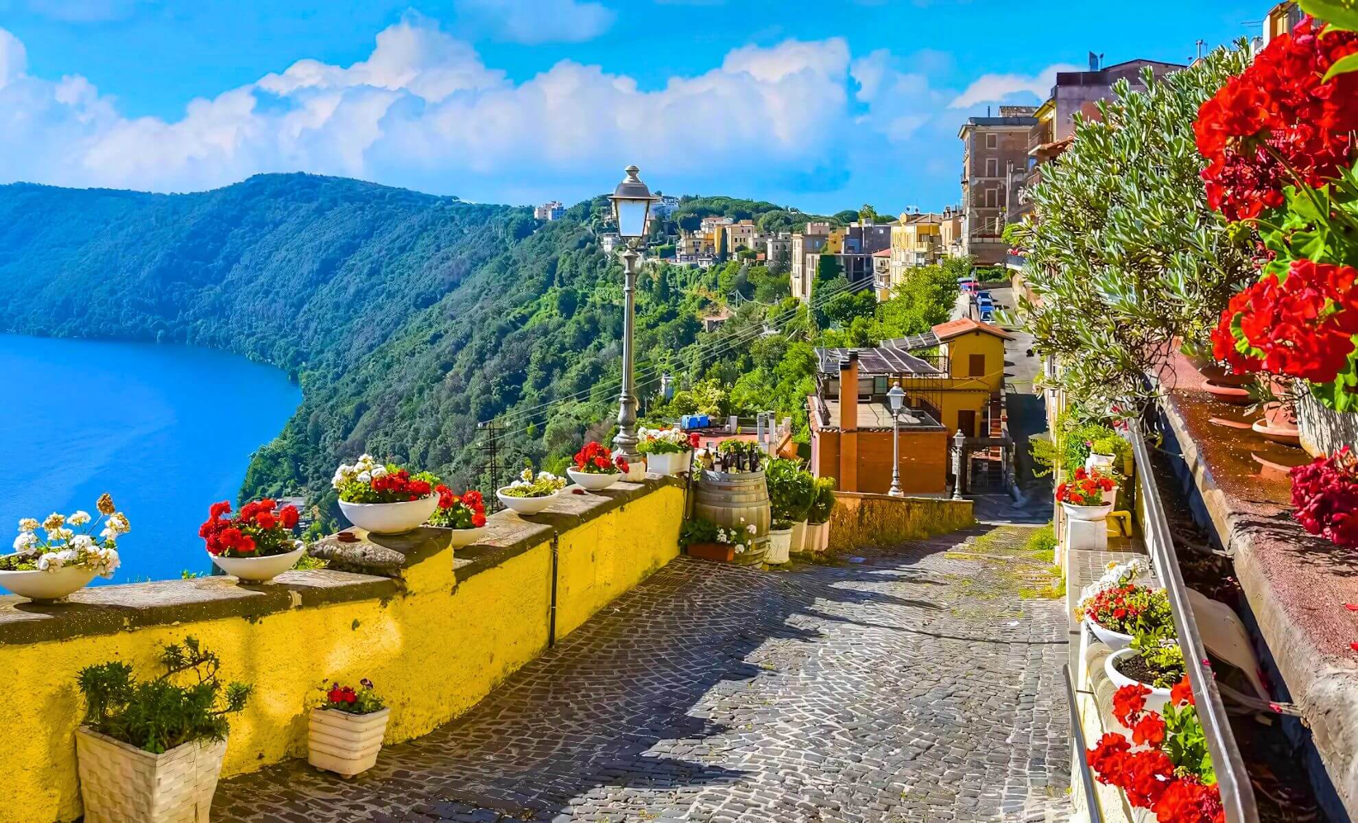 Le village de Castel Gandolfo
