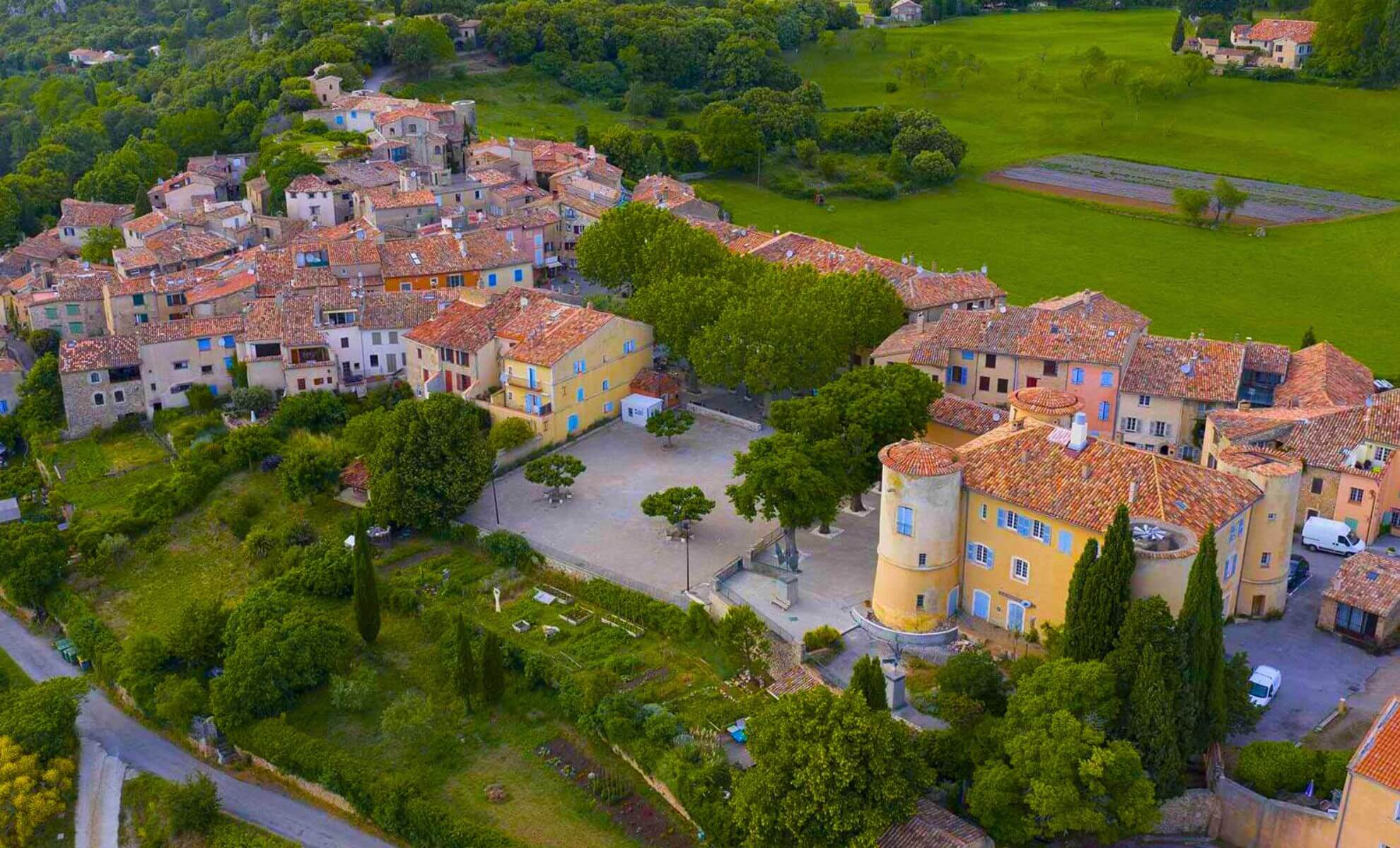 Le village de Tourtour dans le Var