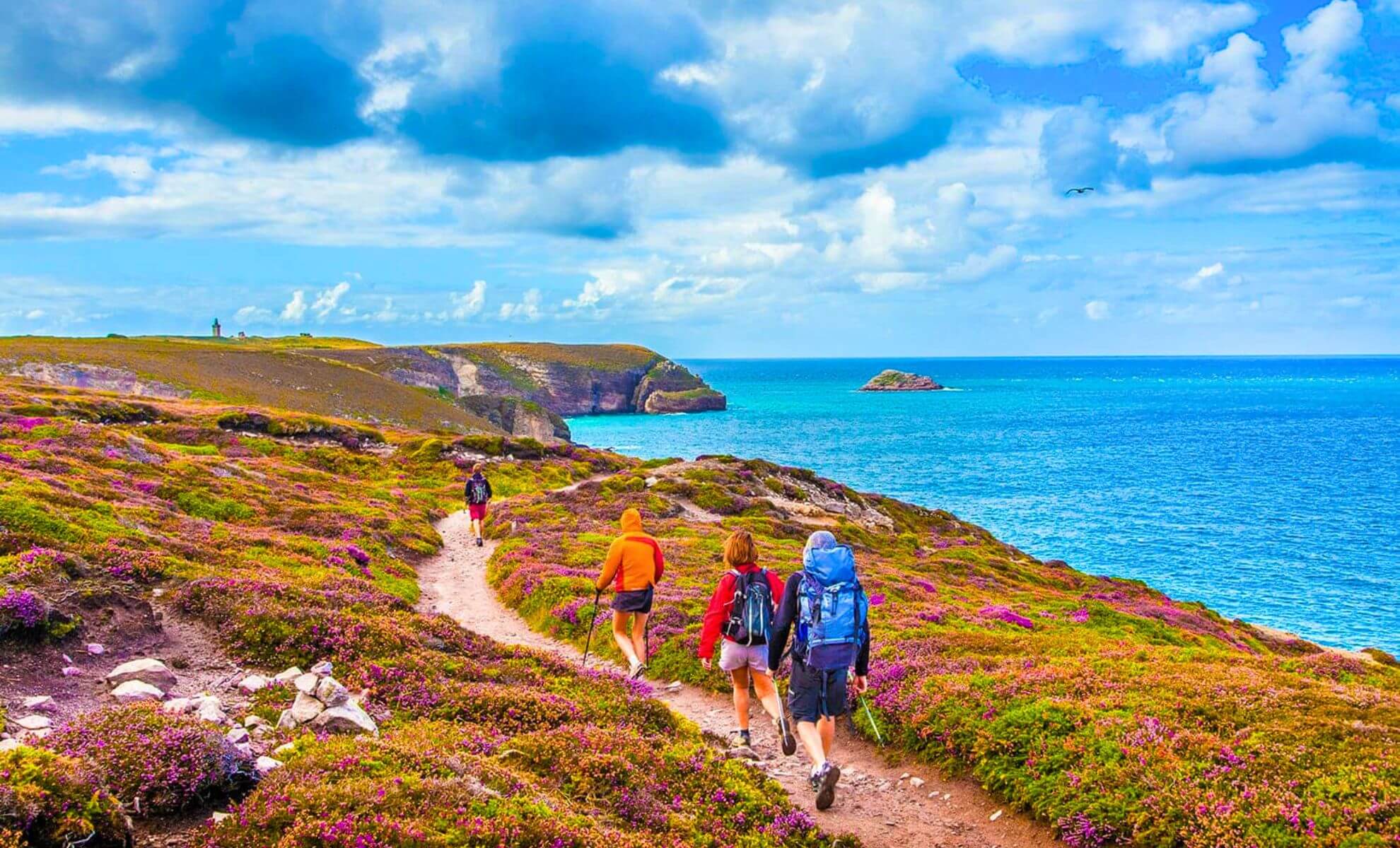 Randonnée sur le sentier GR34 en Bretagne