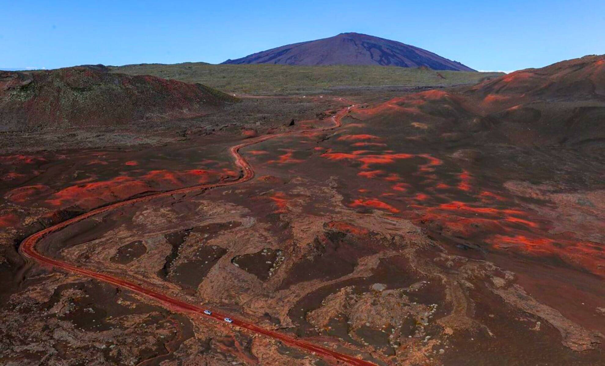 Volcan du Piton de la Fournaise à la Réunion