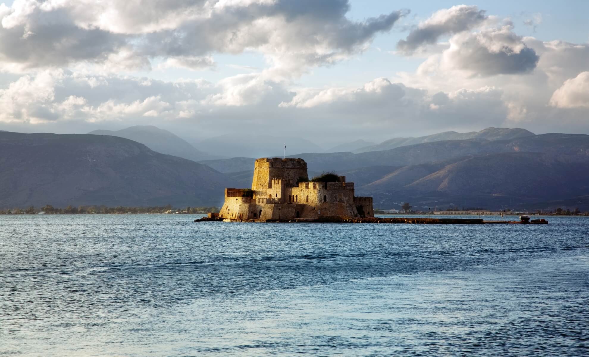 Forteresse d'une ile