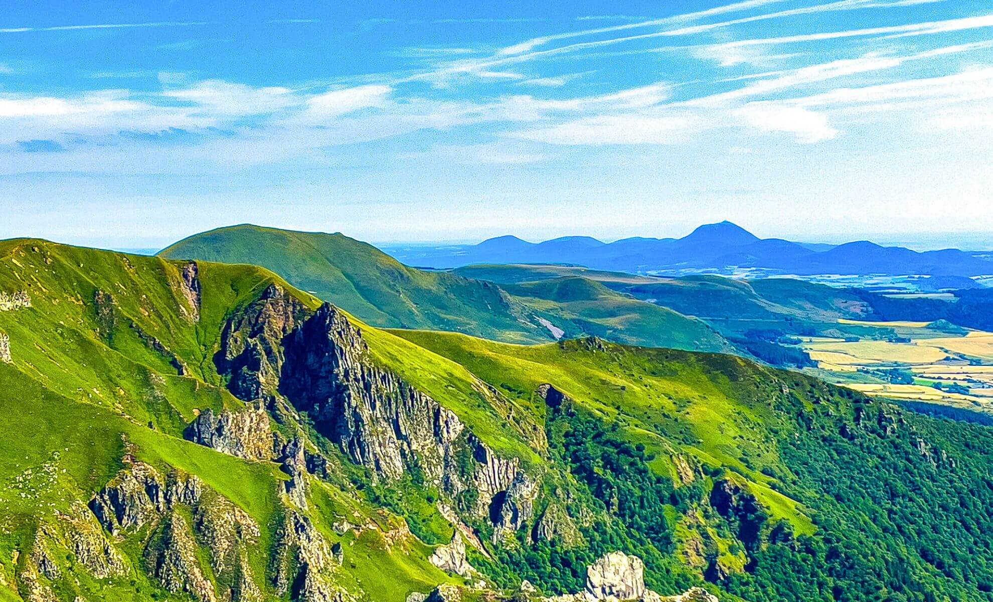 La vallée de Chaudefour en Auvergne