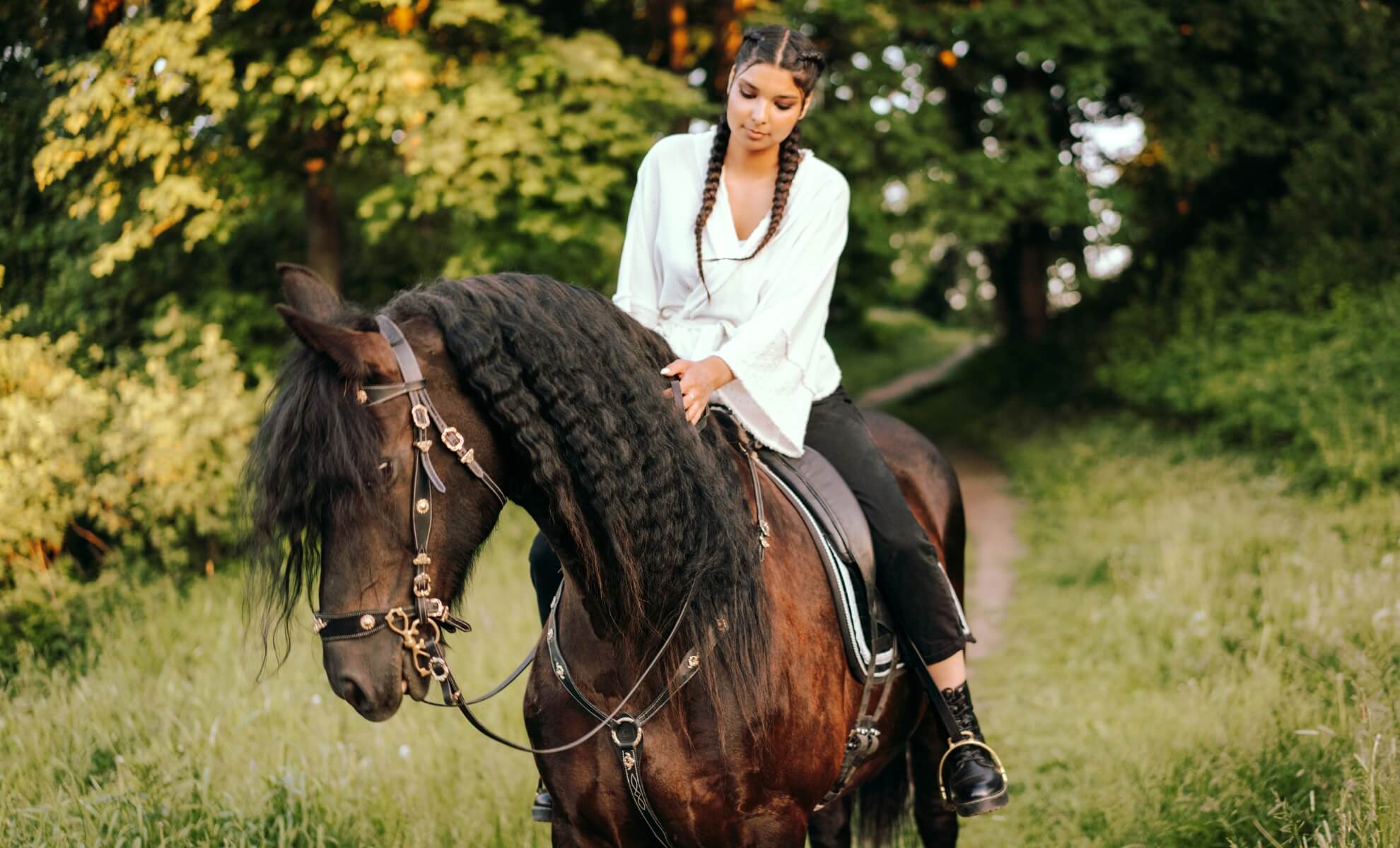 A cheval en Normandie