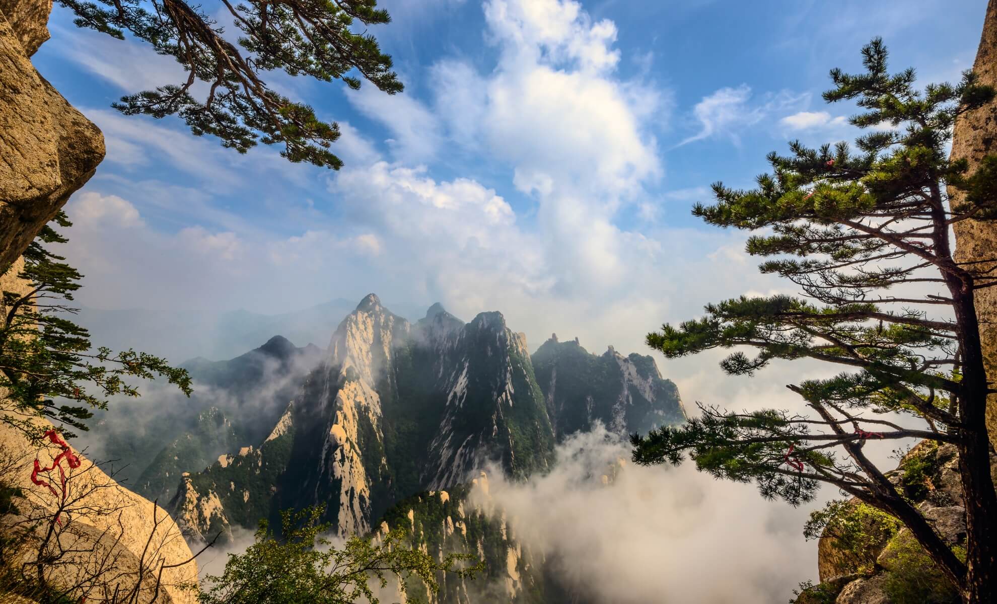 randonnée du mont Hua Shan