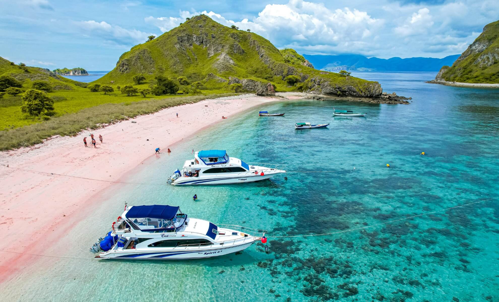 Plage rose