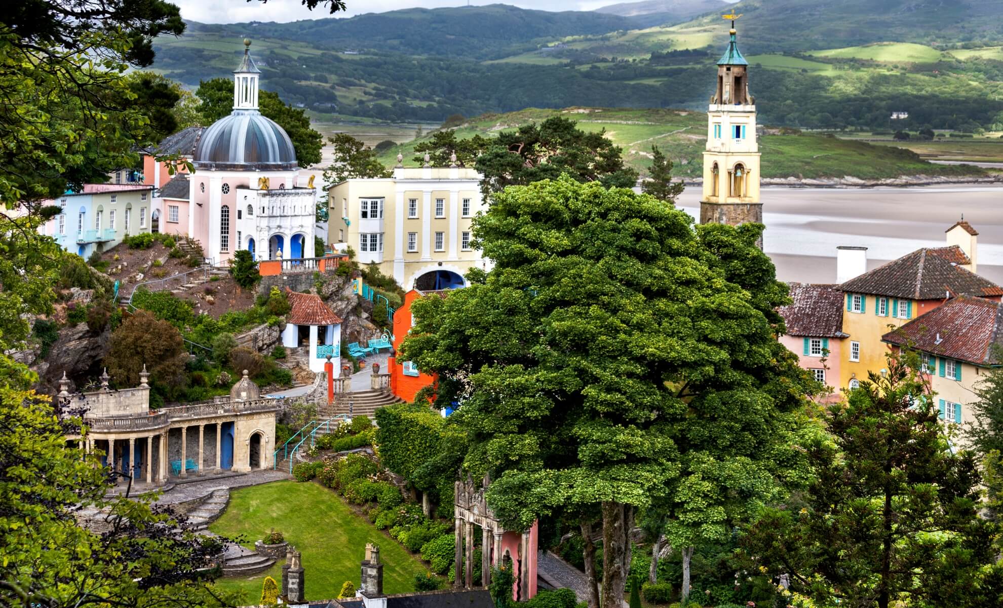 Portmeirion, Pays de Galles