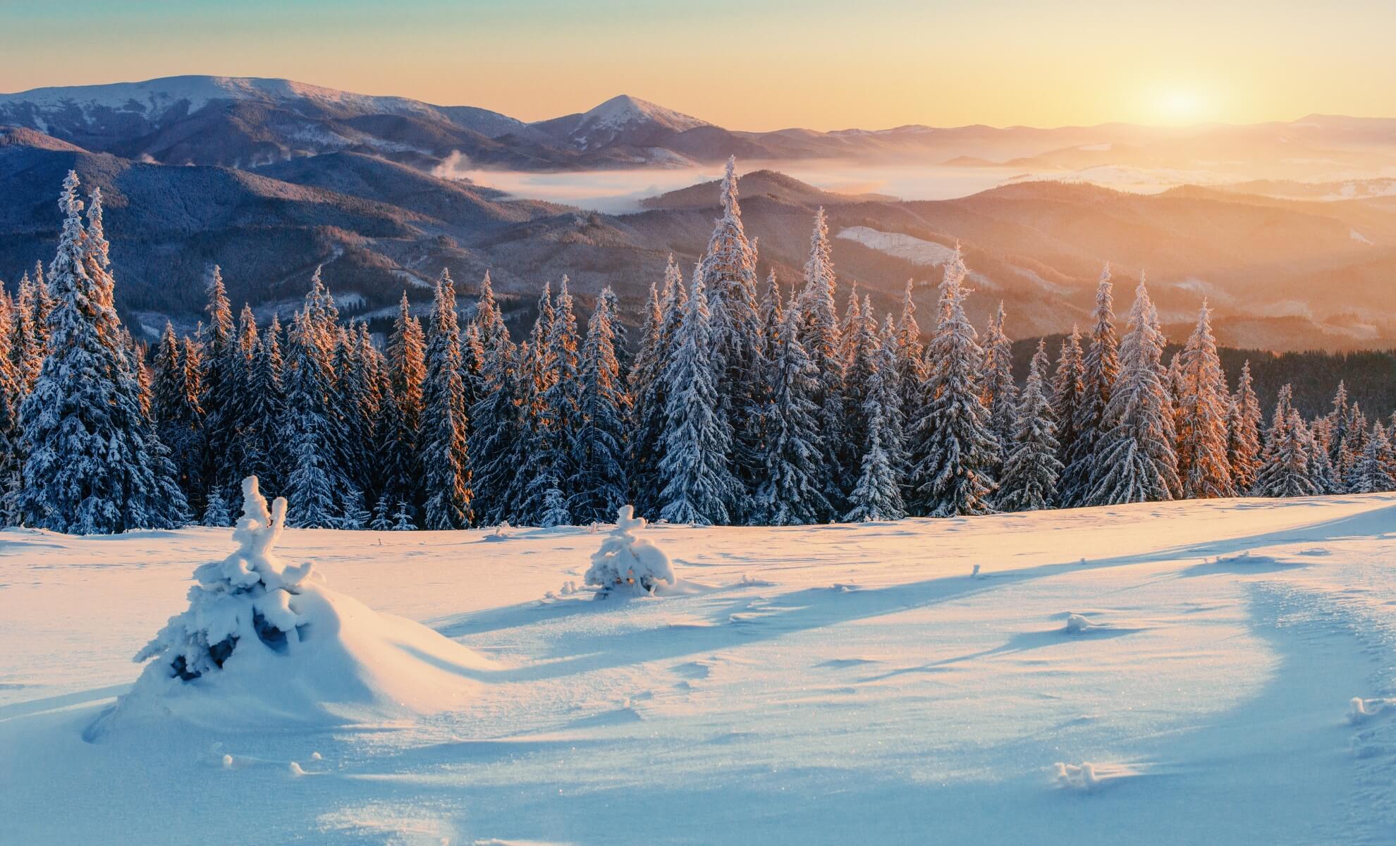 Premières neige en France