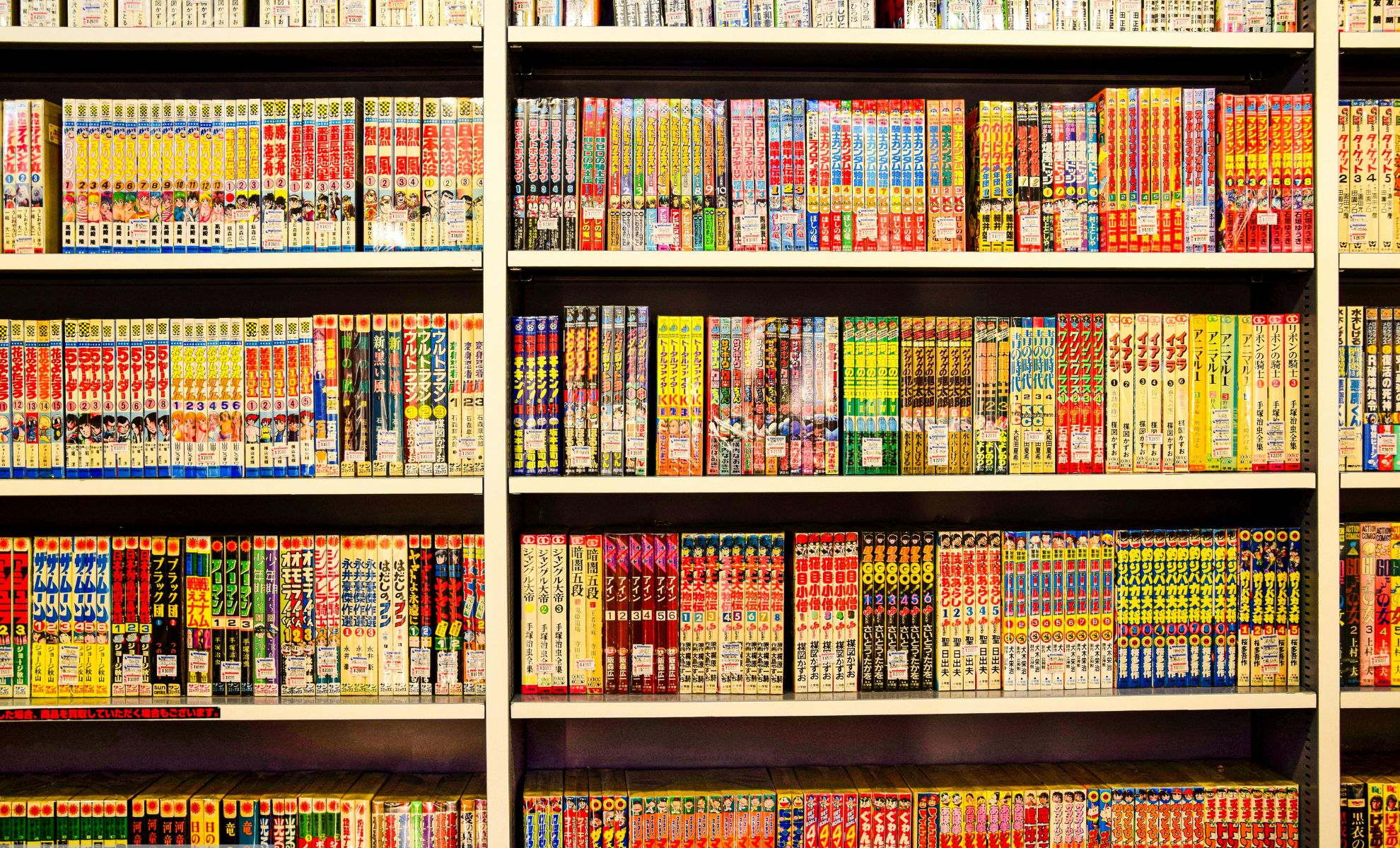 bibiotheque de mangas